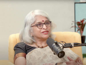 podcast recording with director of NIMANS